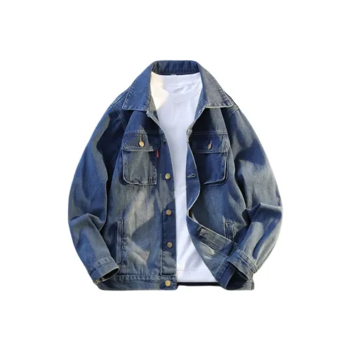 BAISHENGHU Синий Мужской Куртки