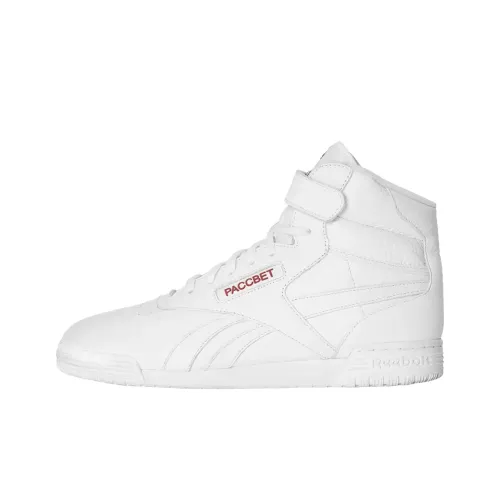 Gosha Rubchinskiy X PACCBET x Reebok Exofit High Скейтборд Кроссовки Мужские Белые