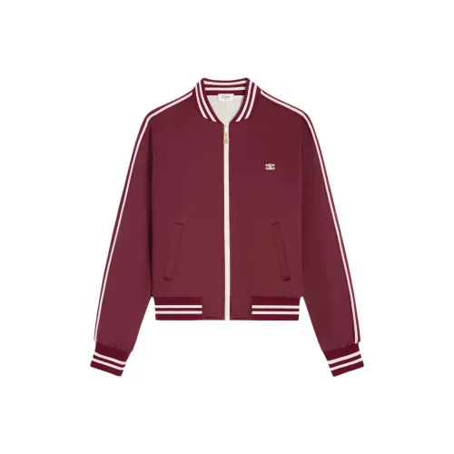 CELINE Красный Белый Женский Куртки