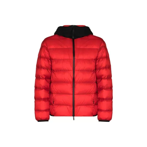 Moncler Красный Мужской Пуховик
