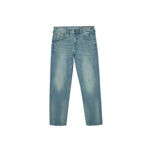 JACK JONES E42 Medium Denim Blue Men's Jeans JACK JONES E42 Средний деним синий мужской джинсы