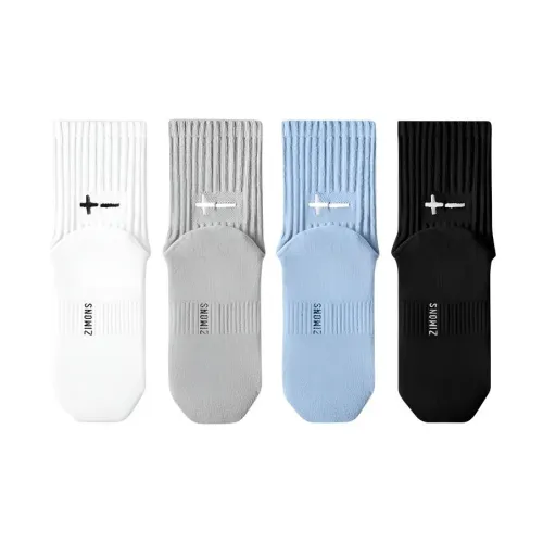 ZIMONS Мягкие комфортные и дышащие мужские носки до щиколотки упаковка из 4 пар