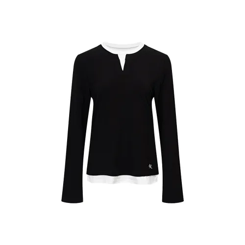 Ariseism Стандартный Дизайн Inspired 2 шт Длинный Рукав Т-Рубашка Женская AUTUMN Girl Hot Свободный крой Топ Женский