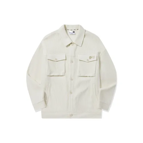 QIAODAN Кремовый Белый Мужские Рубашки