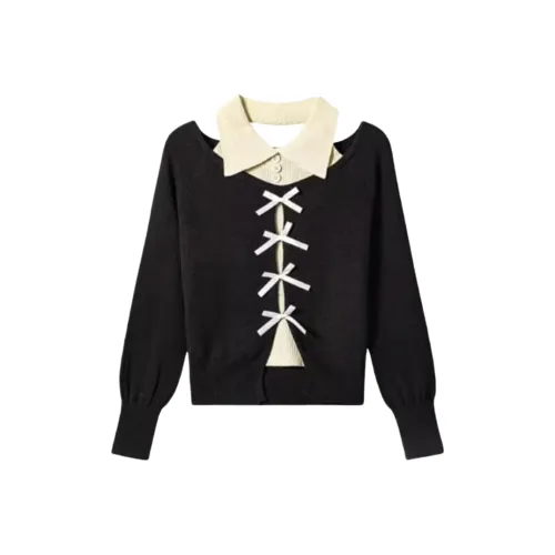 JOSR Черный Женский Трикотаж