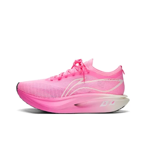 Подкладка Flyco 5 ELITE Беговые кроссовки Низкий верх Вишневый цветок Розовый Унисекс