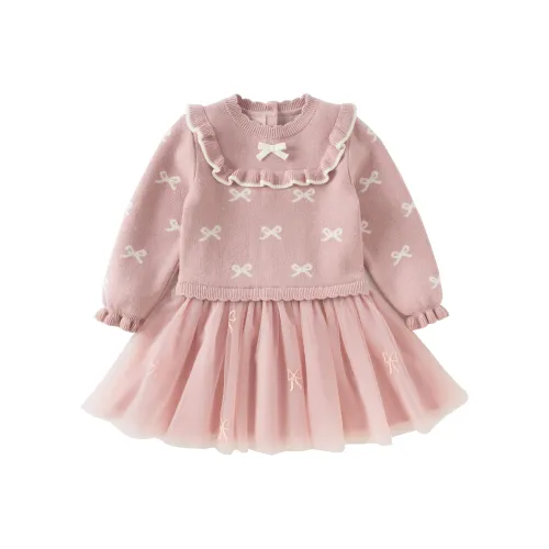 DAVE BELLA Розовые Платья для Детей