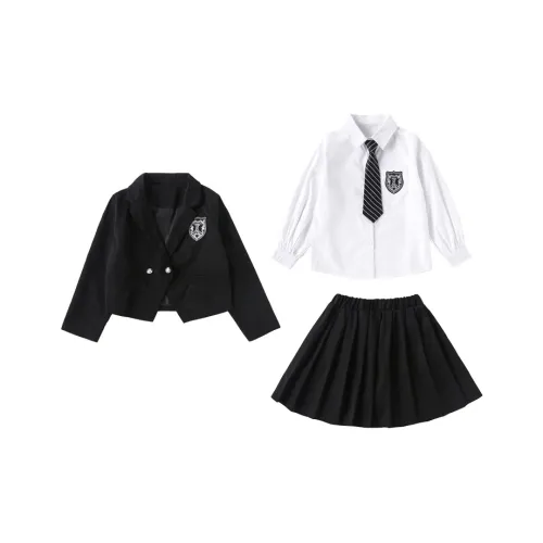 SUPEREDGE Основная Особенность Черный Kids Комплекты с Юбкой