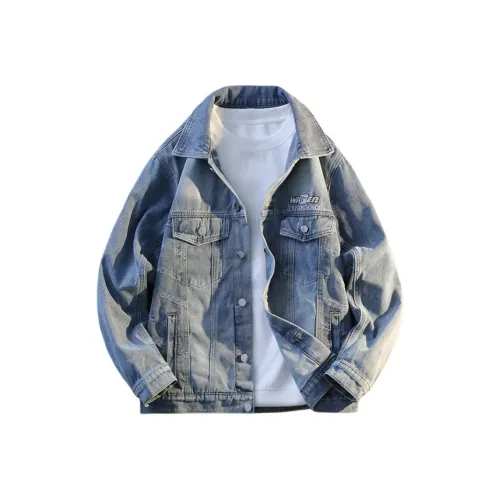 BAISHENGHU Синий Мужской Куртки