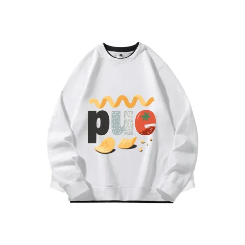 PWUE Белый Унисекс Свитшоты