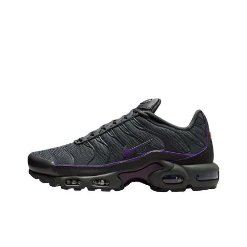 Nike Air Max Plus Амортизация Поддержка Беговые кроссовки Унисекс Черный