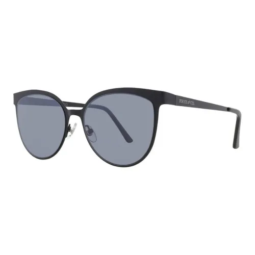 FRYE Металл OVAL SUNGLASSES Женские Черный