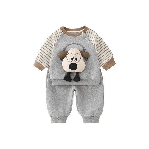 Rindu Повседневная спортивная одежда Осень и зима 2 предмета комплект для малышей и детей дошкольного возраста