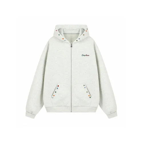 NFV Светло-серый унисекс свитшоты