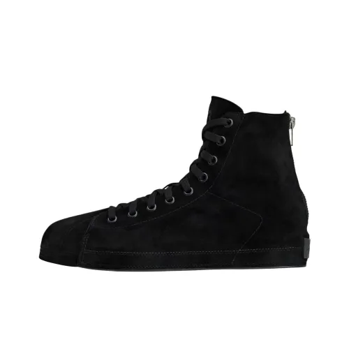 Adidas Y 3 NIZZA High Топ Повседневная обувь Мужская Черная
