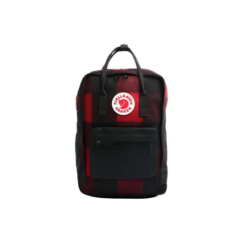 Fjallraven 17L Рюкзаки Нейлоновая ткань Черный Красный Унисекс