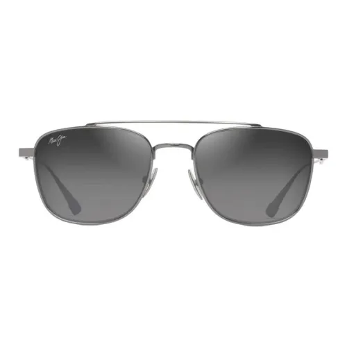 Maui Jim Титан Авиатор Солнцезащитные очки Унисекс Темный Рутений