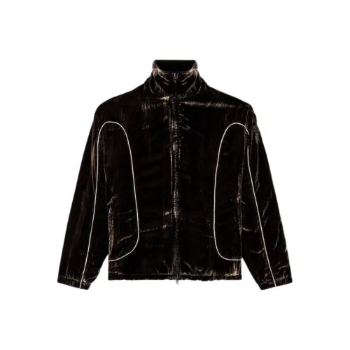 DIESEL Мужские черные куртки