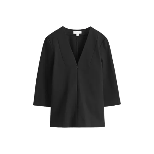 COS Черные Женские T-рубашки