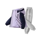 Ди H Треугольник Крючок и Петля K Фиолетовый Синий + Ди Линия K Серый