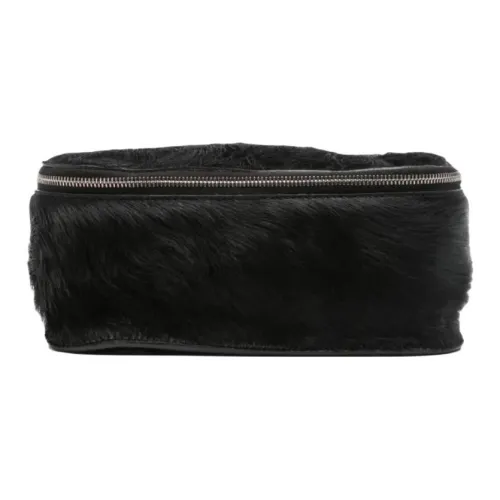 RICK OWENS RO Клатч из кожи теленка Мужской Черный