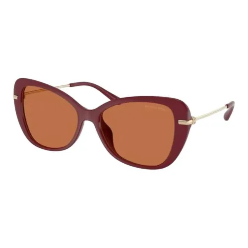 MICHAEL KORS Ацетат Бабочка Солнцезащитные очки Женские Красный