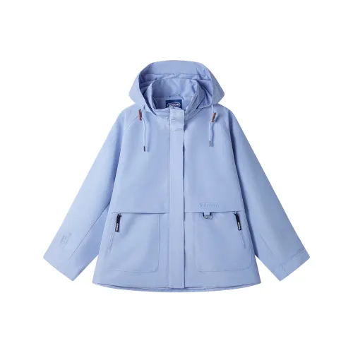 OUTDOOR PRODUCTS Водонепроницаемый Ветрозащитный Устойчивый к истиранию Термическая ветровка Женские