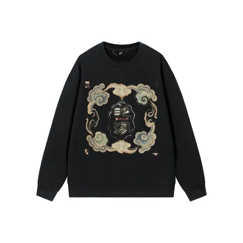 PWUE Черный Унисекс Свитшоты