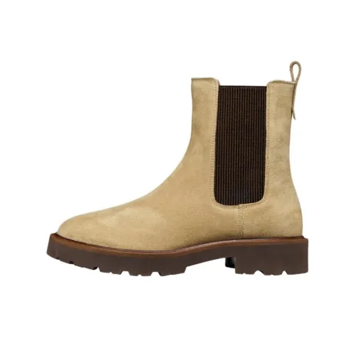 GEOX Norize Челси 4CM Женские Темно-бежевый