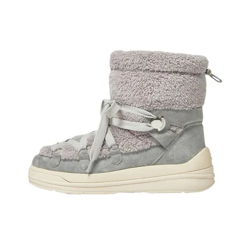 Moncler Insolu Короткие Сноубутсы Женские Серые