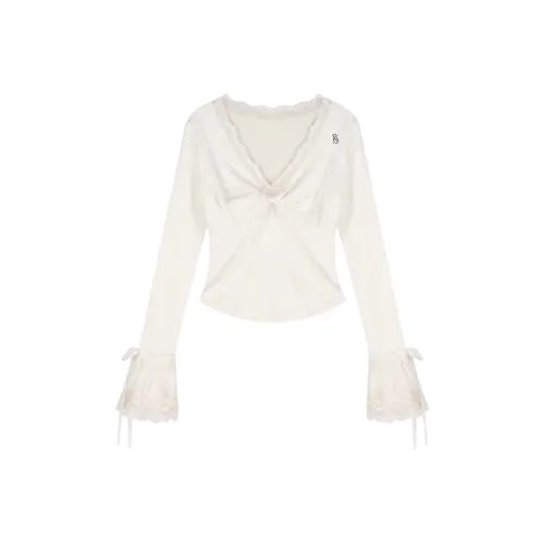 PNVB Расклешенный рукав T-рубашка Женская