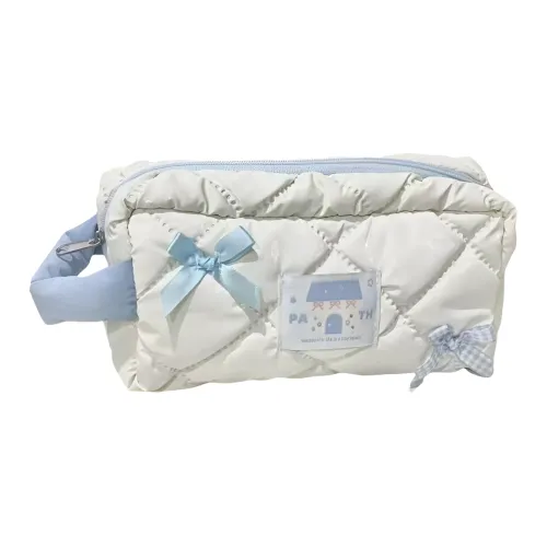 Macrocrystal Милый Бант Косметичка Ins Канцелярские принадлежности Мешок для хранения Хорошо выглядящий Девичий Студент