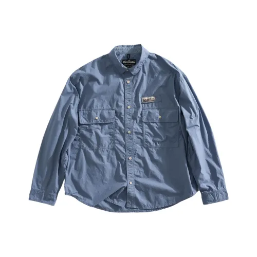 WILD THINGS SS25 Спина Loop Field L S Рубашка Мужская