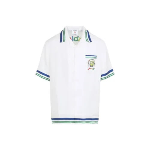 CASABLANCA Белые Мужские Рубашки