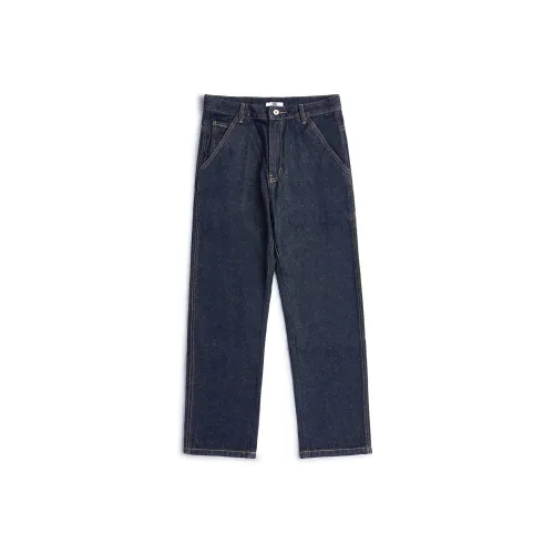 Hansca Удобный и Стильный Эластичные Джинсы из Кожи для Мужчин