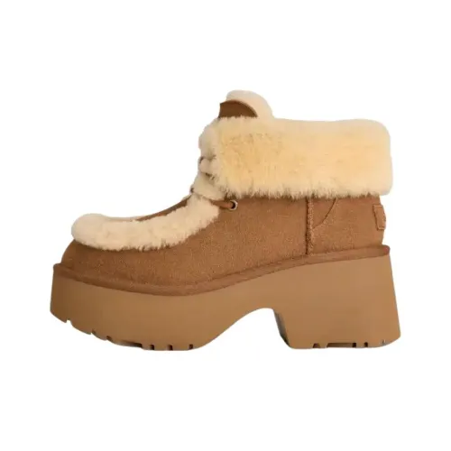 UGG Esmee Теплые Снежные Ботинки Женские Каштановые