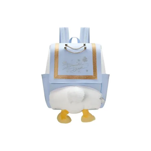 Disney Ткань Рюкзак Женские Синий