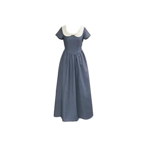 BVODE Короткий рукав Платье Женское