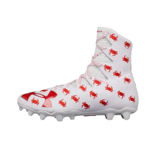 Under Armour HIGHLIGHT Футбольные бутсы Мужские Белый Красный