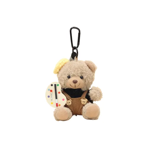 Whoops Cute PAINTER Bear Plush Брелок 11 см Высота