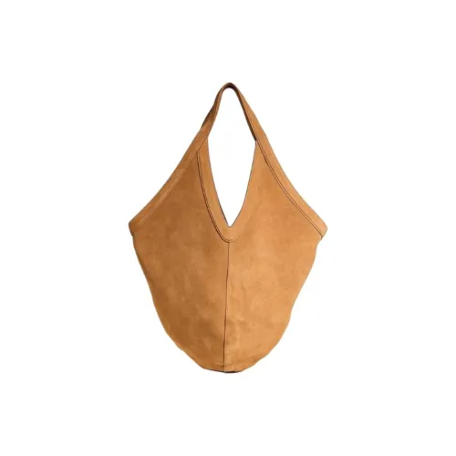 MANSUR GAVRIEL Сумка через плечо из коровьей кожи среднего размера женская карамельного цвета