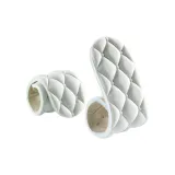 [1 Pack Белый] Военный стиль, подставка для внимания, эксклюзивный | Мягкое и упругое ощущение | Влагоотводящий и дышащий