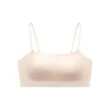 Бежевый кожаный