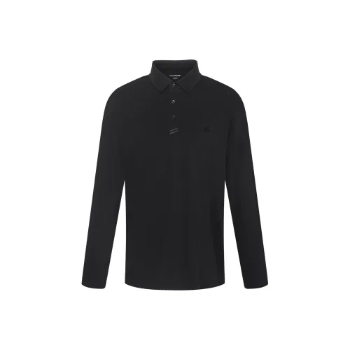 LESS IS MORE Яркий Черный 24QTX3011Y Унисекс Поло