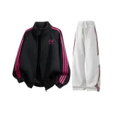 Чёрный+Белый Серый с красными полосами K