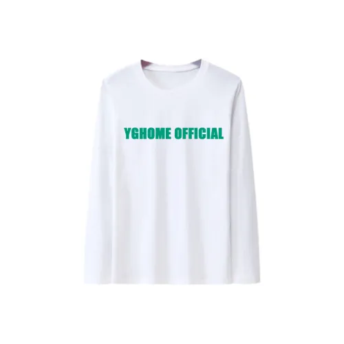 YGHOME OFFICIAL Белый Унисекс T-рубашки
