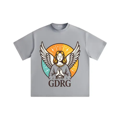 GDRG Cooling Gray Unisex T-Shirts GDRG Охлаждающие Серые Унисекс Футболки