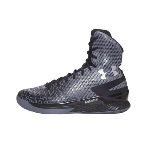 Under Armour ClutchFit Drive Grip Высокие Баскетбольные Кроссовки Мужские Серые