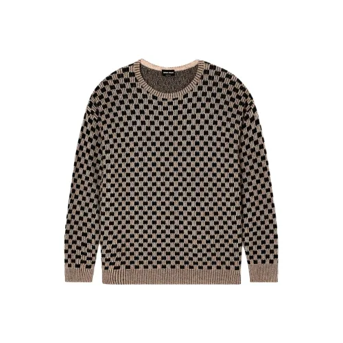 GIORGIO ARMANI Черный Мужской Трикотаж