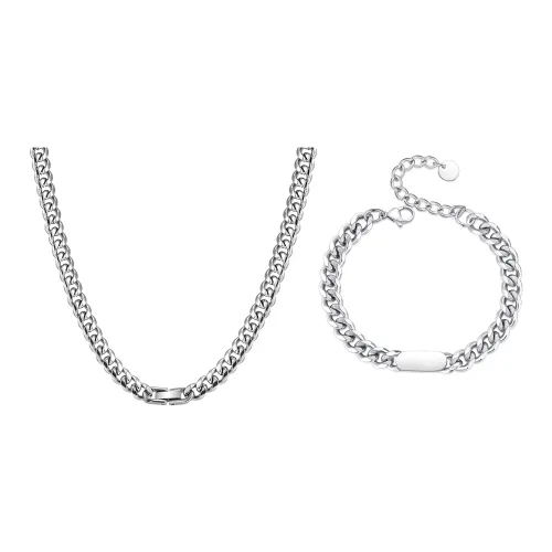 VEZA Титановые стальные ожерелья унисекс